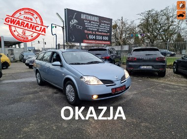 Nissan Primera III [P12] 1.8 Benzyna 115 KM, Klimatyzacja, Kamera Cofania, Dwa Klucze-1