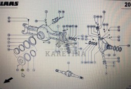 CLAAS 00 0580 736 0/Claas pokrywa/Claas Xerion 3300 3800