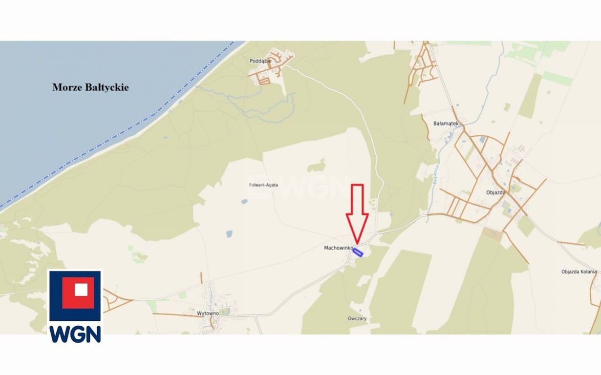 Działka na sprzedaż, 1500 m², Ustka - Widok 6