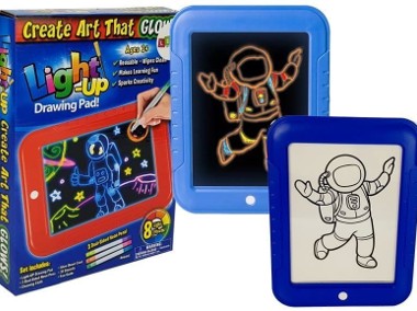 Magiczny Tablet MAGIC PAD LED Znikopis Tablica 3D Świeci Neon-1