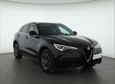 Alfa Romeo Stelvio , Salon Polska, Serwis ASO, Automat, Skóra, Navi, Xenon,