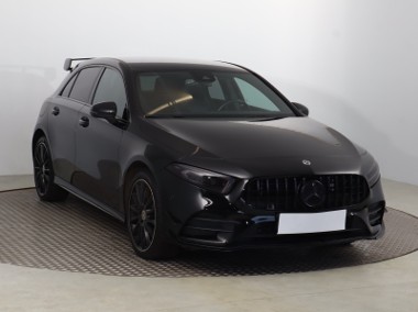 Mercedes-Benz Klasa A W177 , Salon Polska, Serwis ASO, Automat, VAT 23%, Skóra, Navi,-1