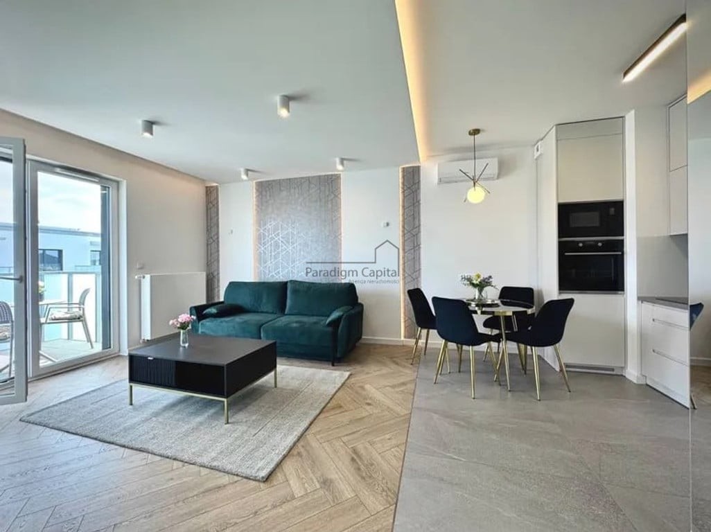 Nowe 2 pokoje, balkon, garaż, klimatyzacja – pohled 2