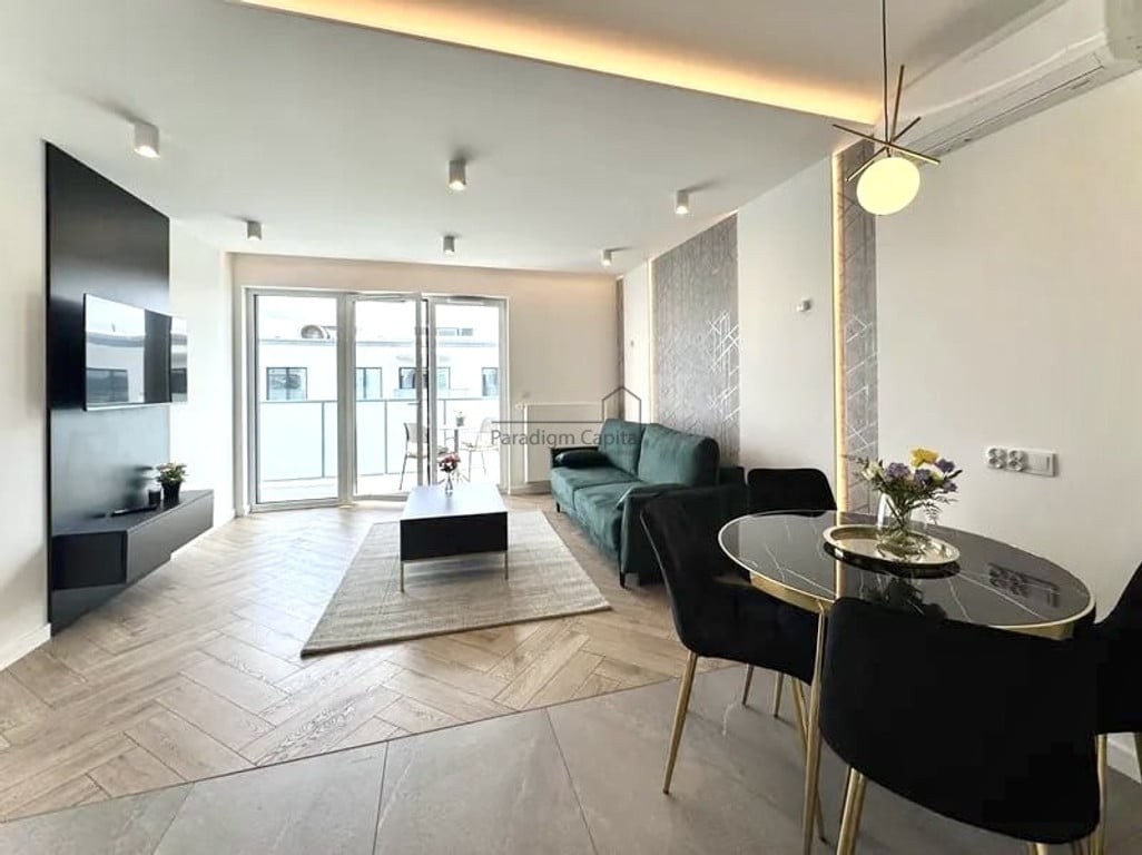 Nowe 2 pokoje, balkon, garaż, klimatyzacja – pohled 3
