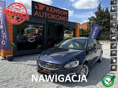 Volvo S60 II D3, LED, Kamera cofania, Skórzana tapicerka, HAK, Asystent pasa ruch-1