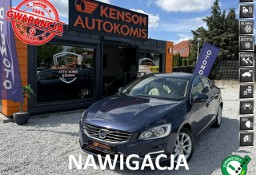 Volvo S60 II D3, LED, Kamera cofania, Skórzana tapicerka, HAK, Asystent pasa ruch
