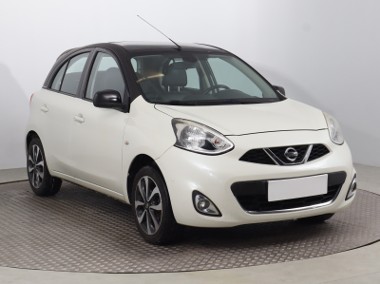 Nissan Micra IV , Navi, Klimatronic, Tempomat, Parktronic, Dach panoramiczny,-1