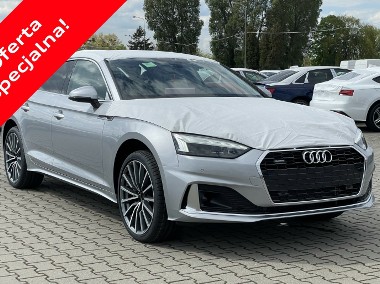 Audi A5 IV A5 Sportback advanced 40 TDI quattro 150 kW S tronic salon Polska, hak,-1