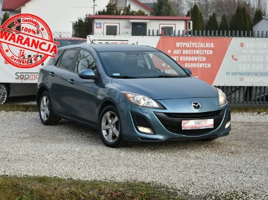 Mazda 3 II 1.6 BENZYNA 105KM 2011r. SALON Climatronic TEMPOMAT Isofix Alufelgi-1