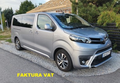 Verso Family long 2023r gwarancja VAT 23% Scudo Jumpy Expert Vivaro
