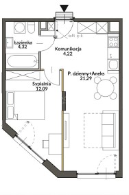 2 pokoje, 41,92 m2, Targówek, BEZ PROWIZJI-2