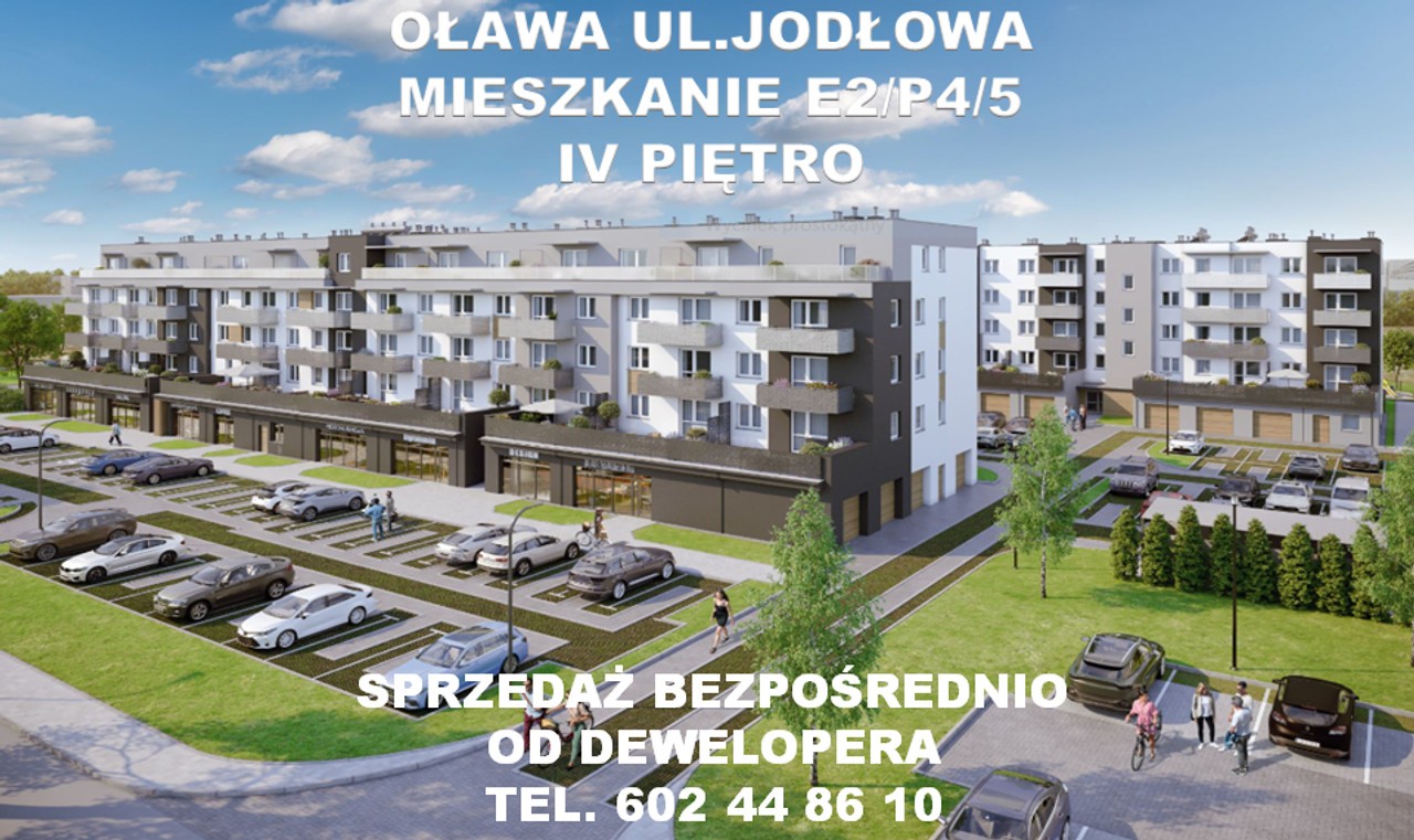 Mieszkanie na sprzedaż, 2 pokoje, 39 m², Oława