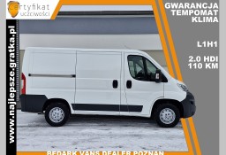 Peugeot Boxer Gwarancja, L1H1, tempomat, klima