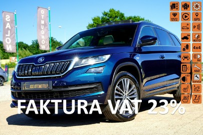 Skoda Kodiaq LAURIN&KLEMENT acc kamery 360 ful led skora PANORAMA adc BLIS 7 os 4