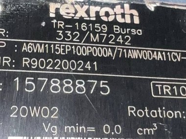 Rexroth A6VM115EP100P000A/71AWV0D4A11CV-Y ( R902200241 ) Silnik hydrauliczny-2