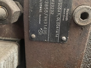 Pompa hydrauliczna hydromatik Rexroth A4V90DA1 0L001A1A-2
