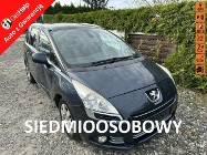 Peugeot 5008 I 7 miejsc, mocna benzyna, klimatronik, nawigacja, DVD, opony wielosez