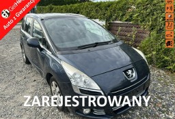 Peugeot 5008 I 7 miejsc, mocna benzyna, klimatronik, nawigacja, DVD, opony wielosez