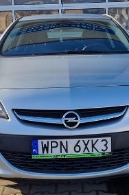 Opel Astra J 1.4 140 KM B+GAZ półskóry alufelgi klima gwarancja-2