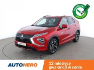 Mitsubishi Eclipse Cross FV23 PHEV 4WD Tempomat Nav Grzane Fotele Skóra HeadUP Radar Kamera L