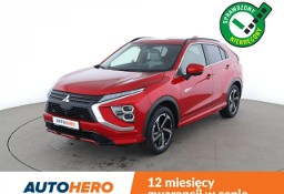 Mitsubishi Eclipse Cross FV23 PHEV 4WD Tempomat Nav Grzane Fotele Skóra HeadUP Radar Kamera L