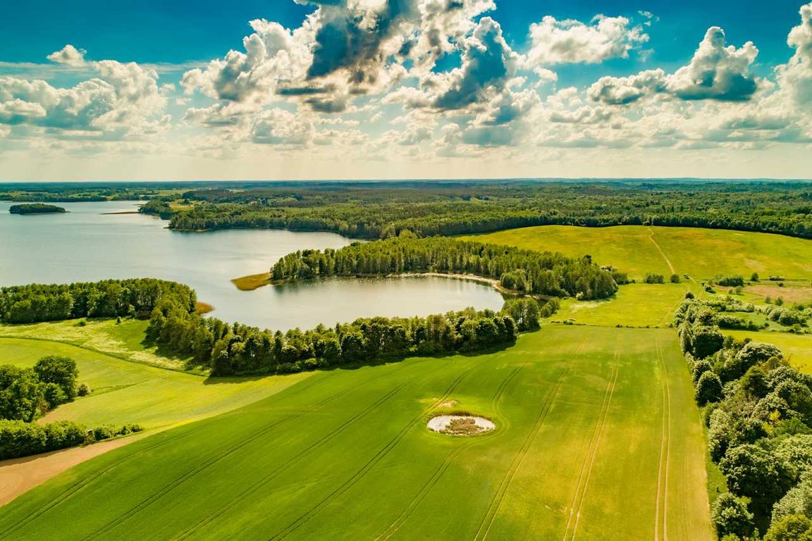Działka budowlana nad jeziorem Tejstymy, olsztyński