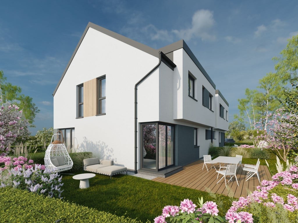 4 pokojowe mieszkanie z dużym ogrodem o pow. 123 m² - Widok 3