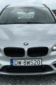 BMW 218D Gran Tourer 136KM, 2016r. Skóry, Nawigacja, 7 miejsc, hak-2