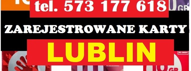 Zarejestrowane startówki telefoniczne Lublin karty SIM do komory aktywne SIM-1