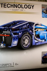 Klocki Auto Bugatti 1258 elementów DUŻE!-2
