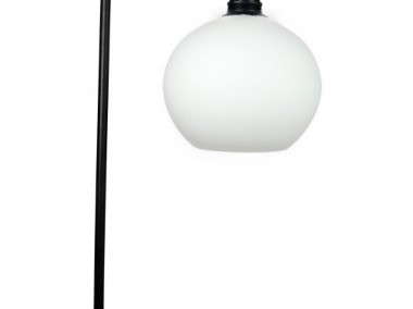 Lampa biurkowa BOLLESTAD biała kula szkło nowoczesny-1