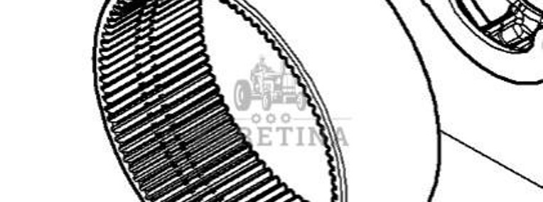 Massey Ferguson 5410 Koło Koronowe Skrzyni Biegów 93 zęby CZĘŚCI 4304091M1-1