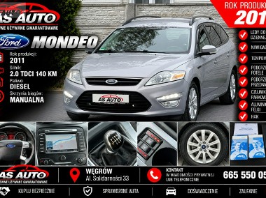 Ford Mondeo VII 2,0TDCi 140KM Titanium/Navi/Ledy/Pod.fotele/PDC/Alu/Hak/Serwis-1