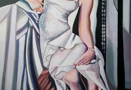 Sprzedam obraz Tamara Łempicka- Portret Pani Allan Bott- duży obraz