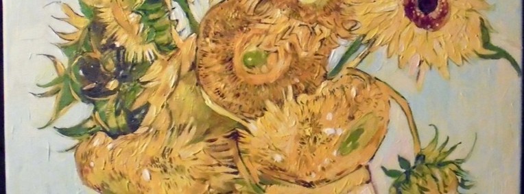 Kopia obrazu Vincentego van Gogha "Słoneczniki" -1