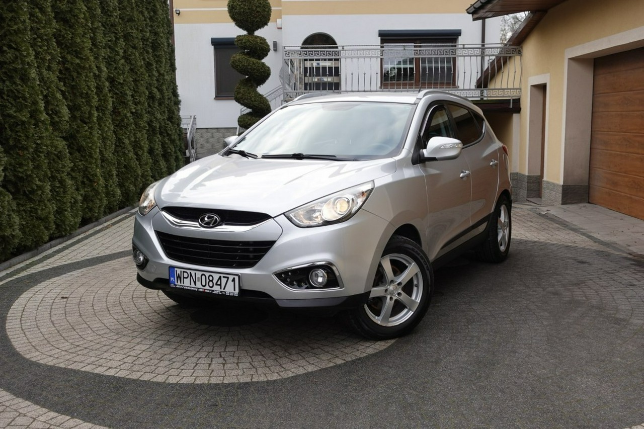 Hyundai ix35 184KM - 4x4 - Serwis - Pół-Skóry - GWARANCJA - Zakup Door To Door