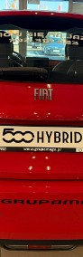 Fiat 500 Fiat 500 1.0MT 65KM TORINO, Czerwony Passione, PAKIET OC i AC 1zł-3