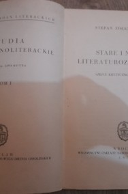 Stare i nowe literaturoznawstwo 1950r. -2