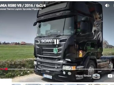 R580 V8 6x2/4 Środkowa Oś SKRĘTNA 2016r Salon Polska-1