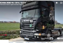 Scania R500 R580 V8 6x2/4 Środkowa Oś SKRĘTNA 2016r Salon Polska