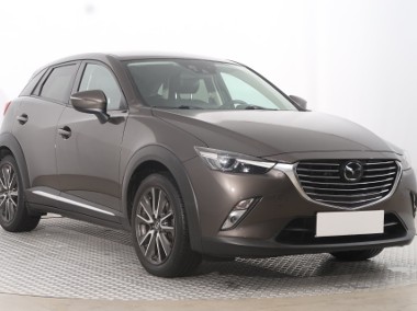 Mazda CX-3 , Skóra, Navi, Klimatronic, Tempomat, Parktronic,-1