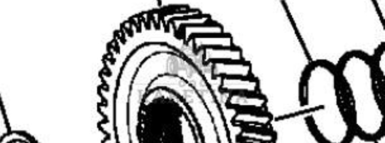 John Deere IVT AUTOPOWER 6820 6920 6920S Przekładnia Zębata Czołowa 44 zęby CZĘŚCI L152917-1