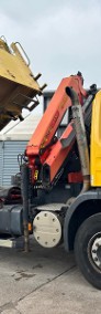 SCANIA P340 – WYWROTKA + ŻURAW PALFINGER PK12001-3