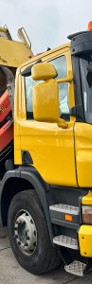 SCANIA P340 – WYWROTKA + ŻURAW PALFINGER PK12001-4