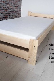 Łóżko z materacem 80x200 90x200 Hotelowe-2