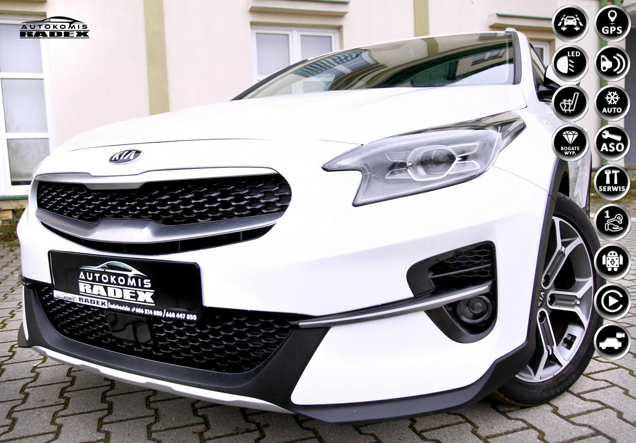 Kia Xceed Navi/Radar/Kamera/LED/As.Pasa/Skóry/JBL/ 6 Biegów/SerwisASO/GWARANCJ