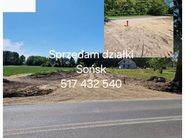 Działki z warunkami zabudowy Sońsku-1