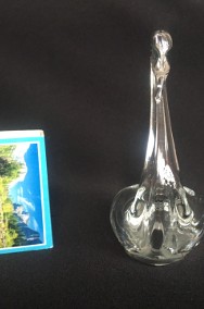 Figurka szklana łabędź szkło-2