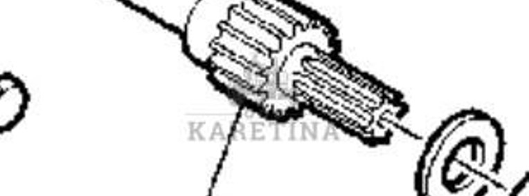 John Deere 9780CTS 9780i CTS 2005rok Wał Wałek Zębaty Skrzyni Biegów H165508-1