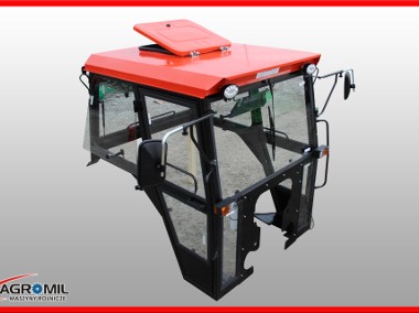 Kabina do ciągnika C-330 bez błotników Naglak "Elegant" kolor RAL2002-1